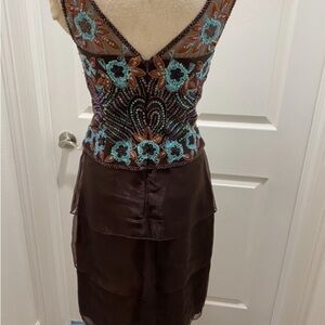 Ignite Evenings Beaded Cocktail Dress